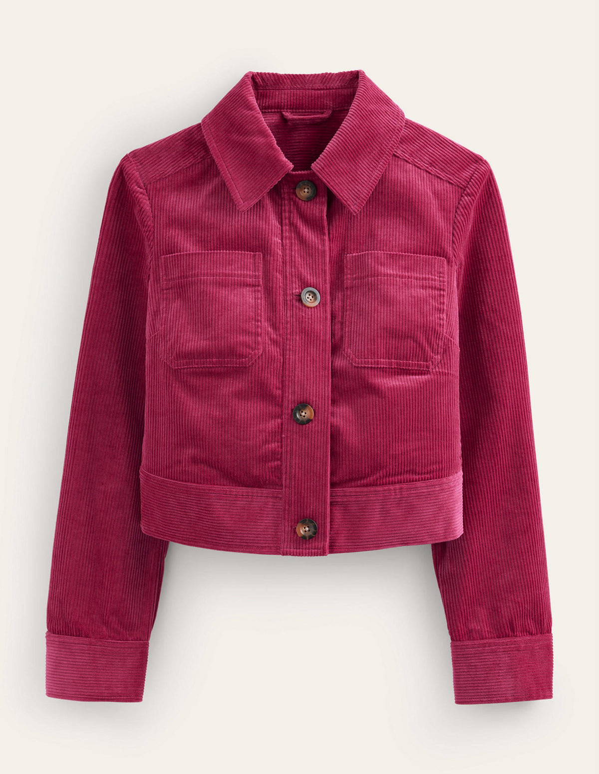 Corduroy Jacket-Warm Cranberry - Image 6