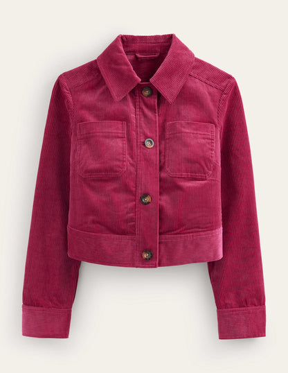 Corduroy Jacket-Warm Cranberry-6