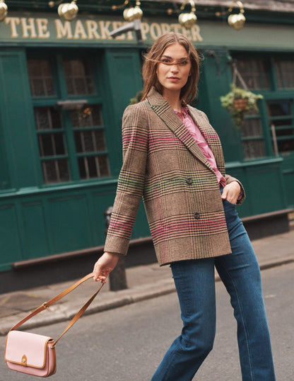 Double-Breasted Checked Coat-Check-6