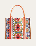 Tilda Canvas Tote Bag-Tapestry, Geo