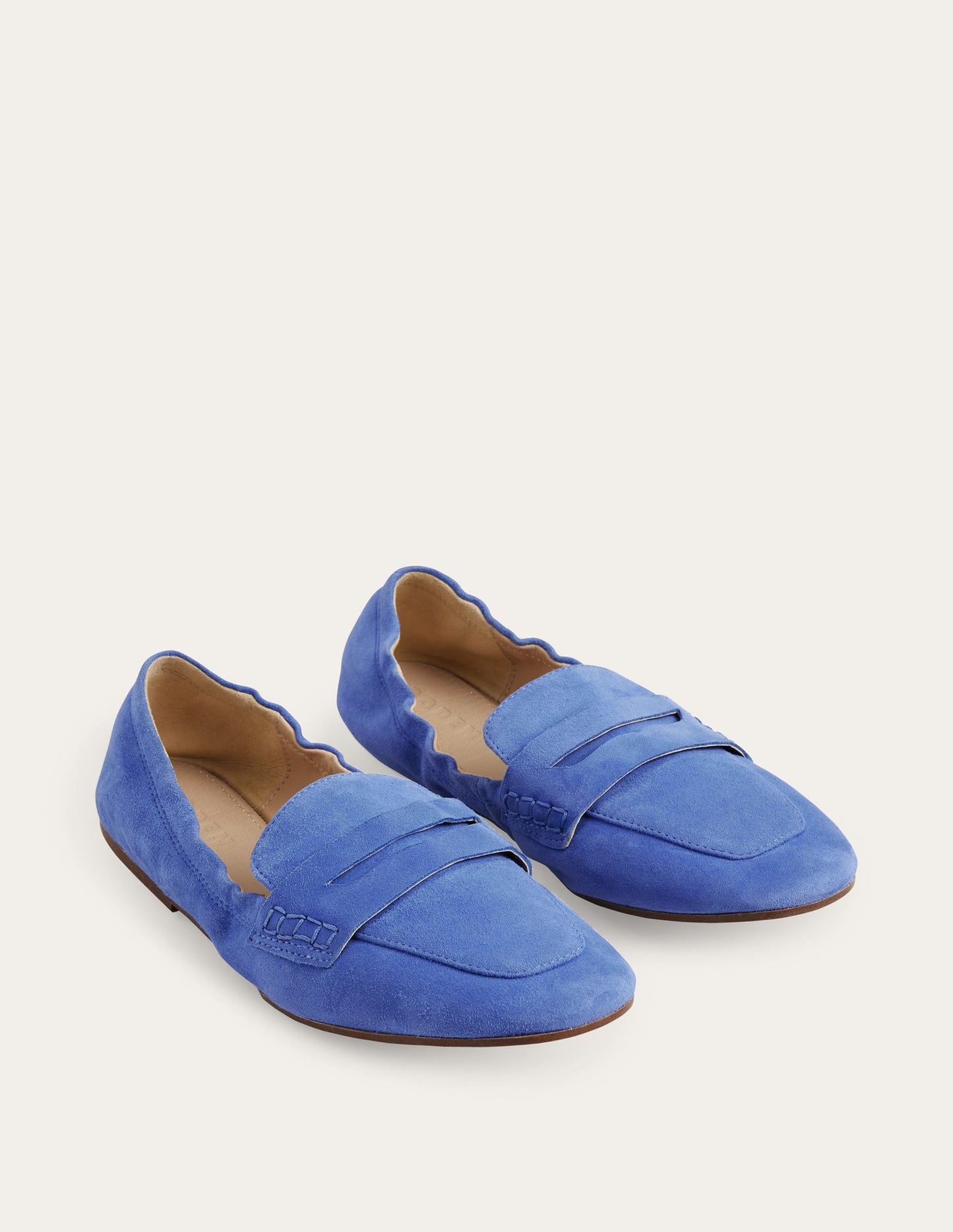 Flexible Sole Loafers-China Blue