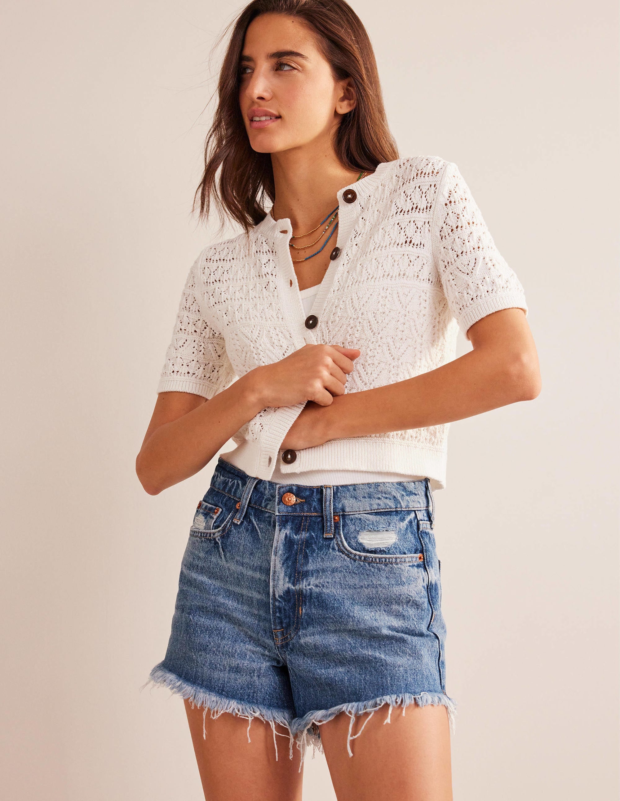 Rigid Beach Shorts-Mid Vintage - Image 1