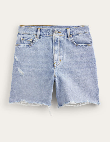 Bermuda Denim Shorts-Light Vintage-7