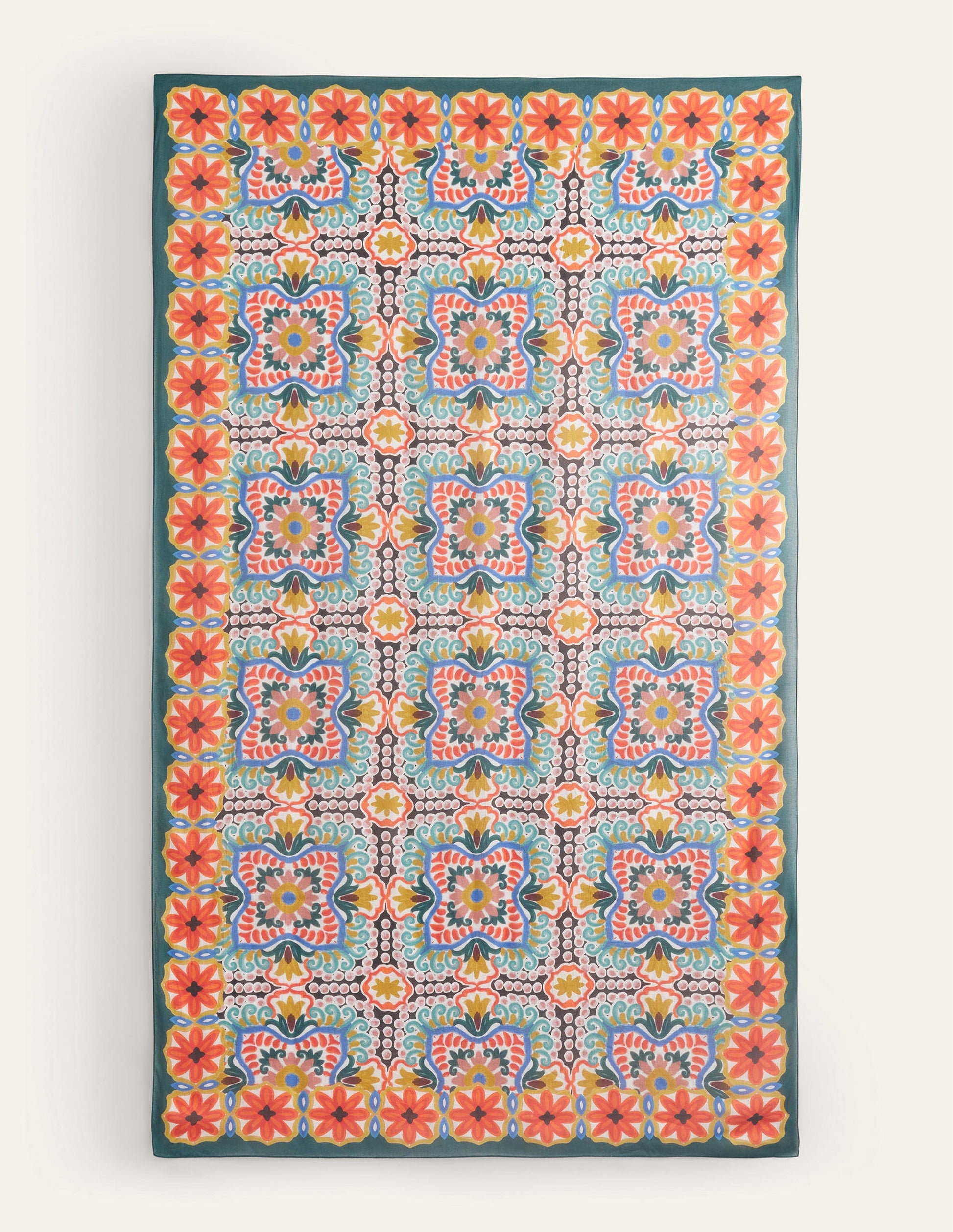 Printed Modal Scarf-Tapestry, Geo-1
