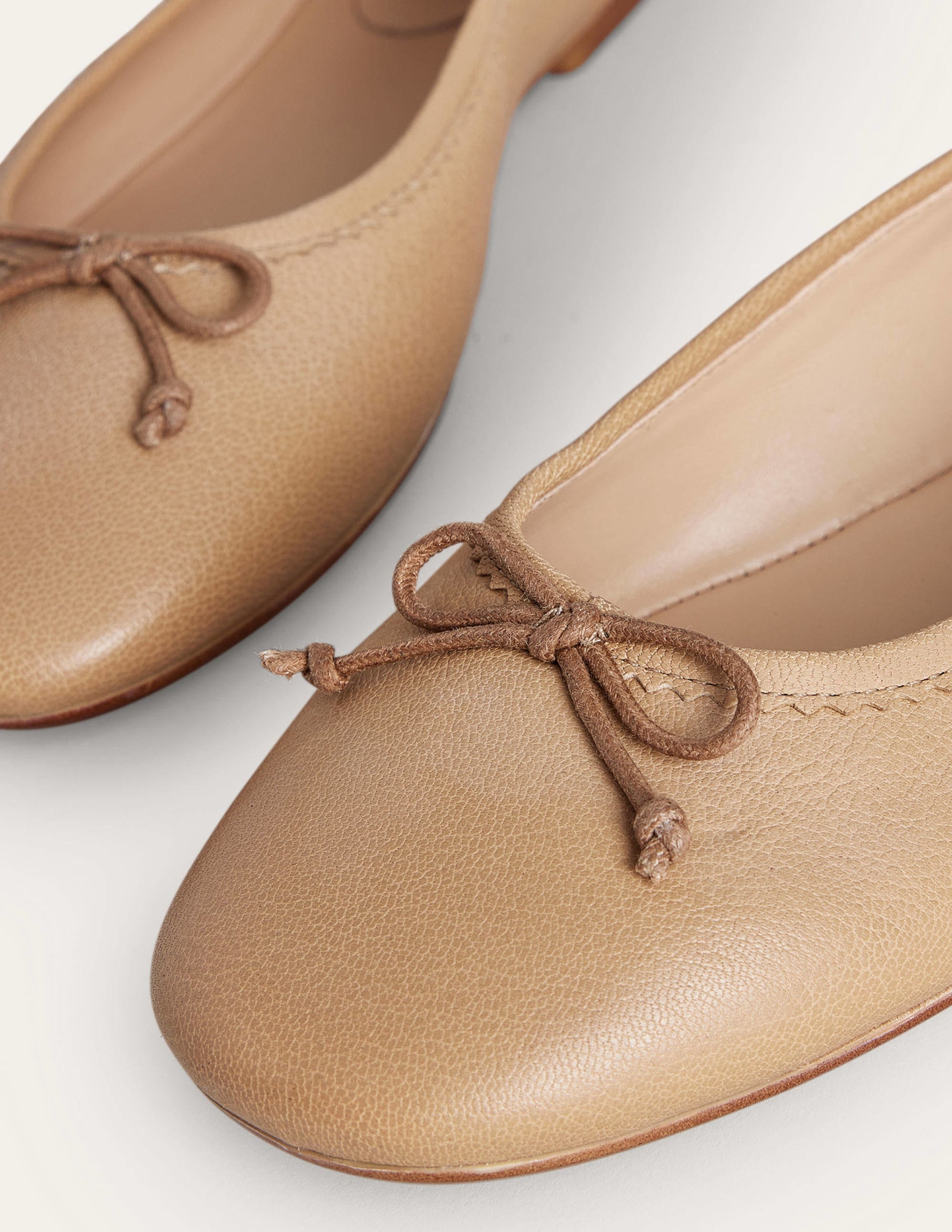 Kitty Flexi Sole Ballet Pumps-Maple Sugar - Image 4