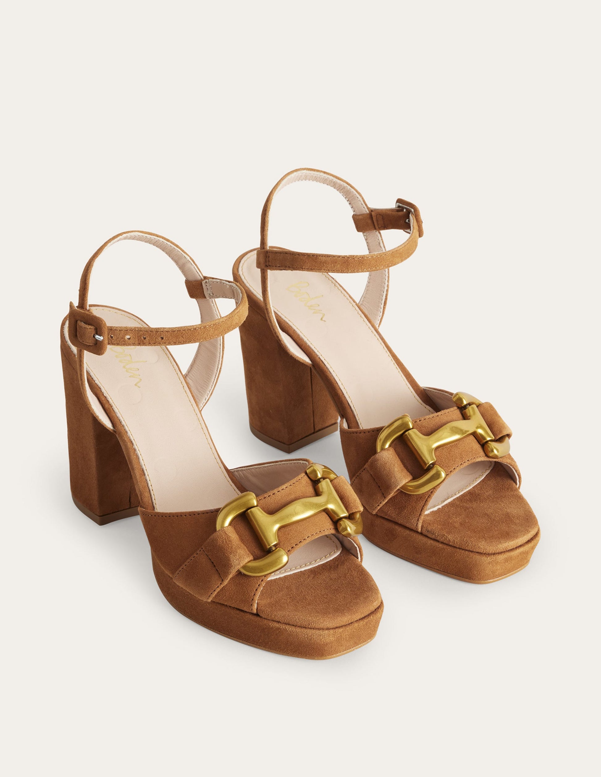 Snaffle Trim Platform Sandals-Ginger Snap-2
