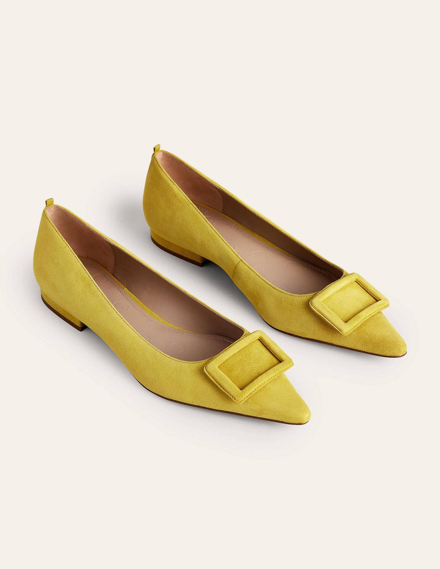 Jewelled-Buckle Flats-Sunstruck