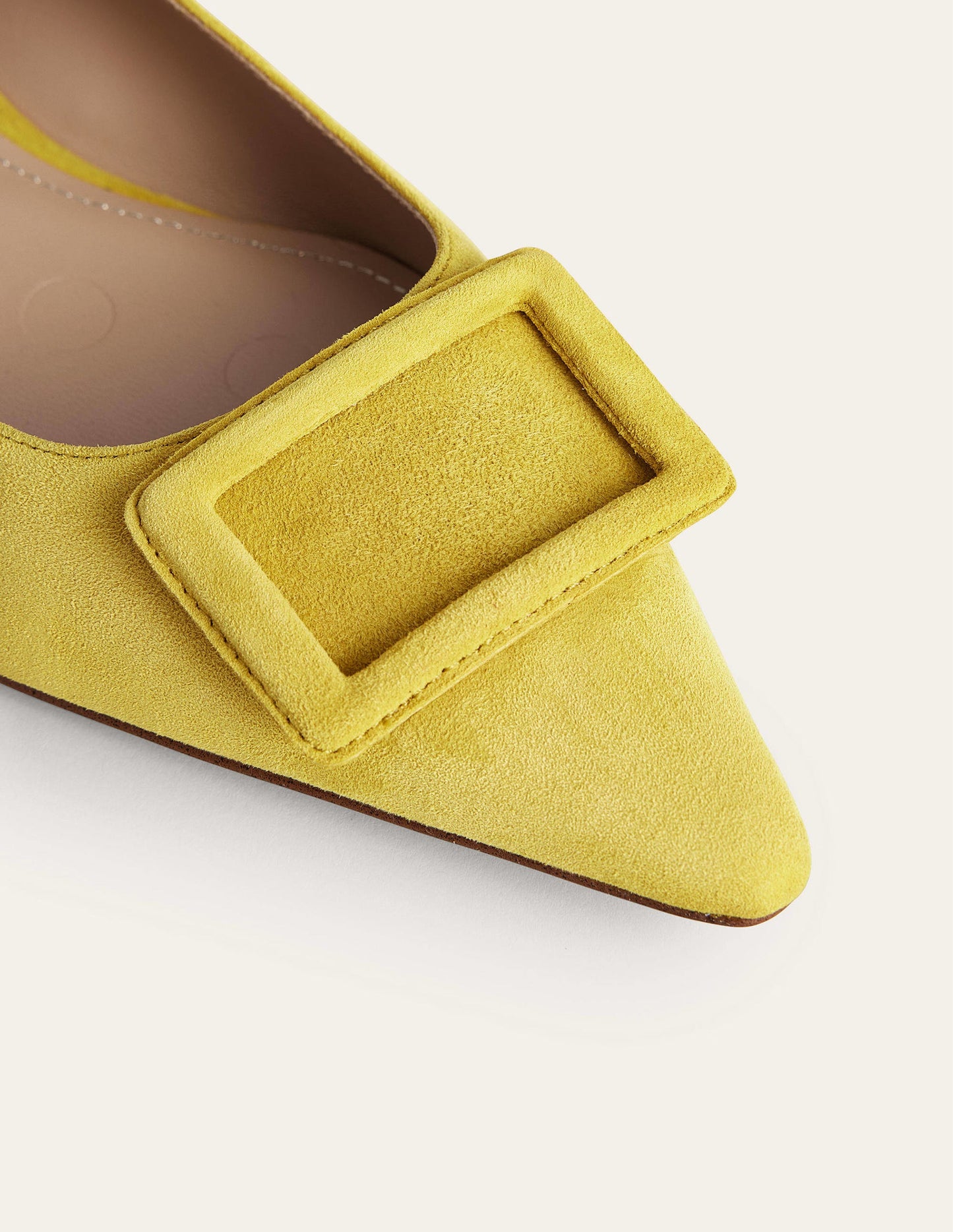 Jewelled-Buckle Flats-Sunstruck