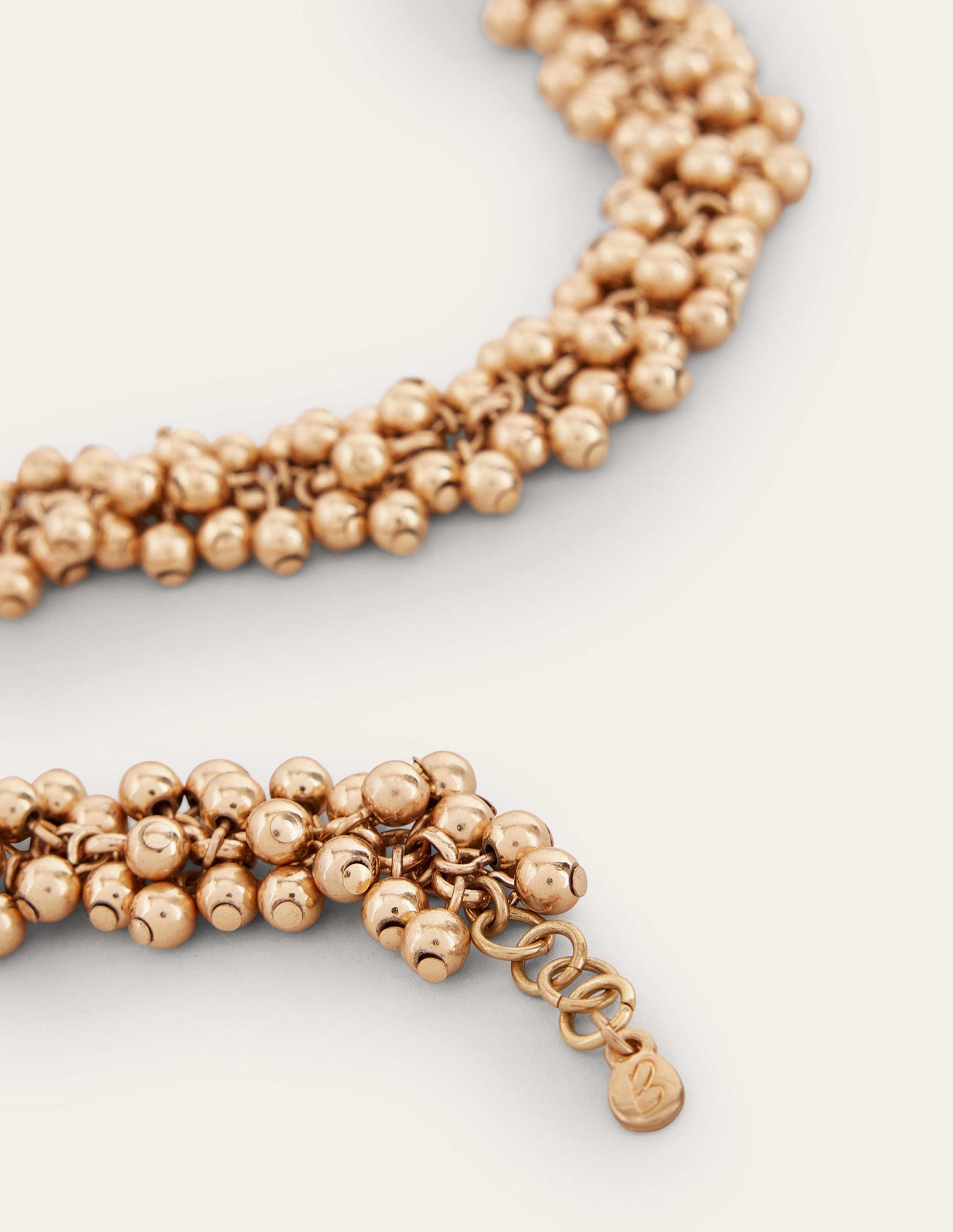 Beaded Necklace-Gold-2