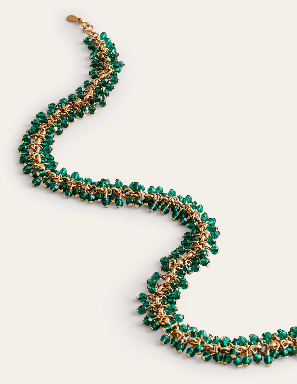 Beaded Necklace-Green - Image 3
