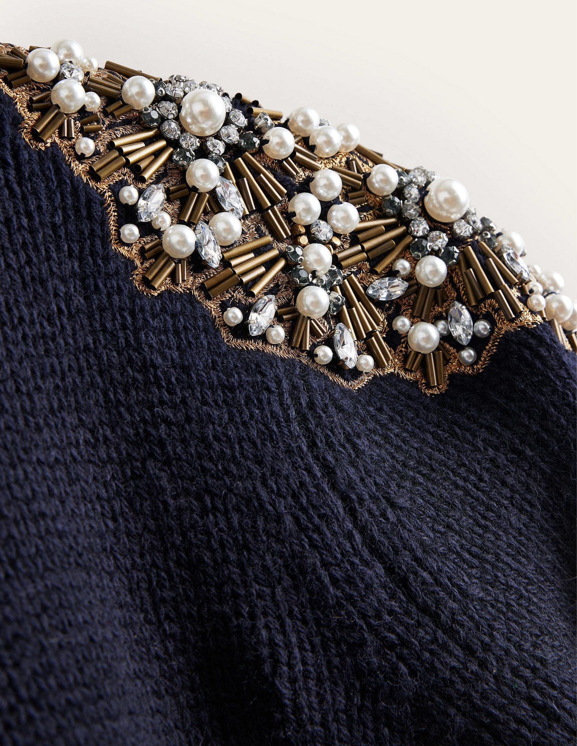 Embellished Jumper-Navy Embellishment-6