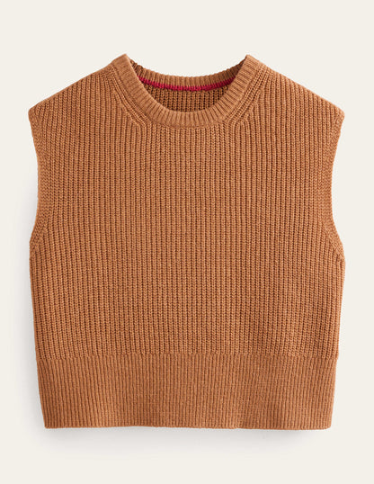 Cropped Ribbed Tank-Teddy Bear-6