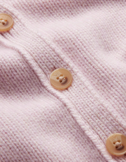 Collared Cashmere Cardigan-Marshmallow-7