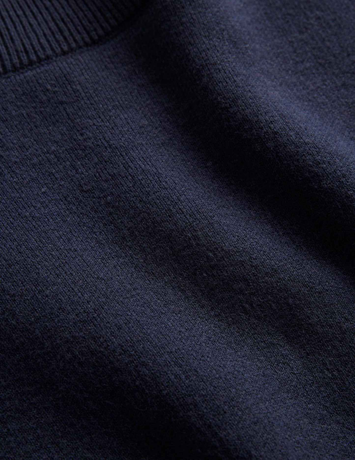 Crew Neck Jumper-Navy