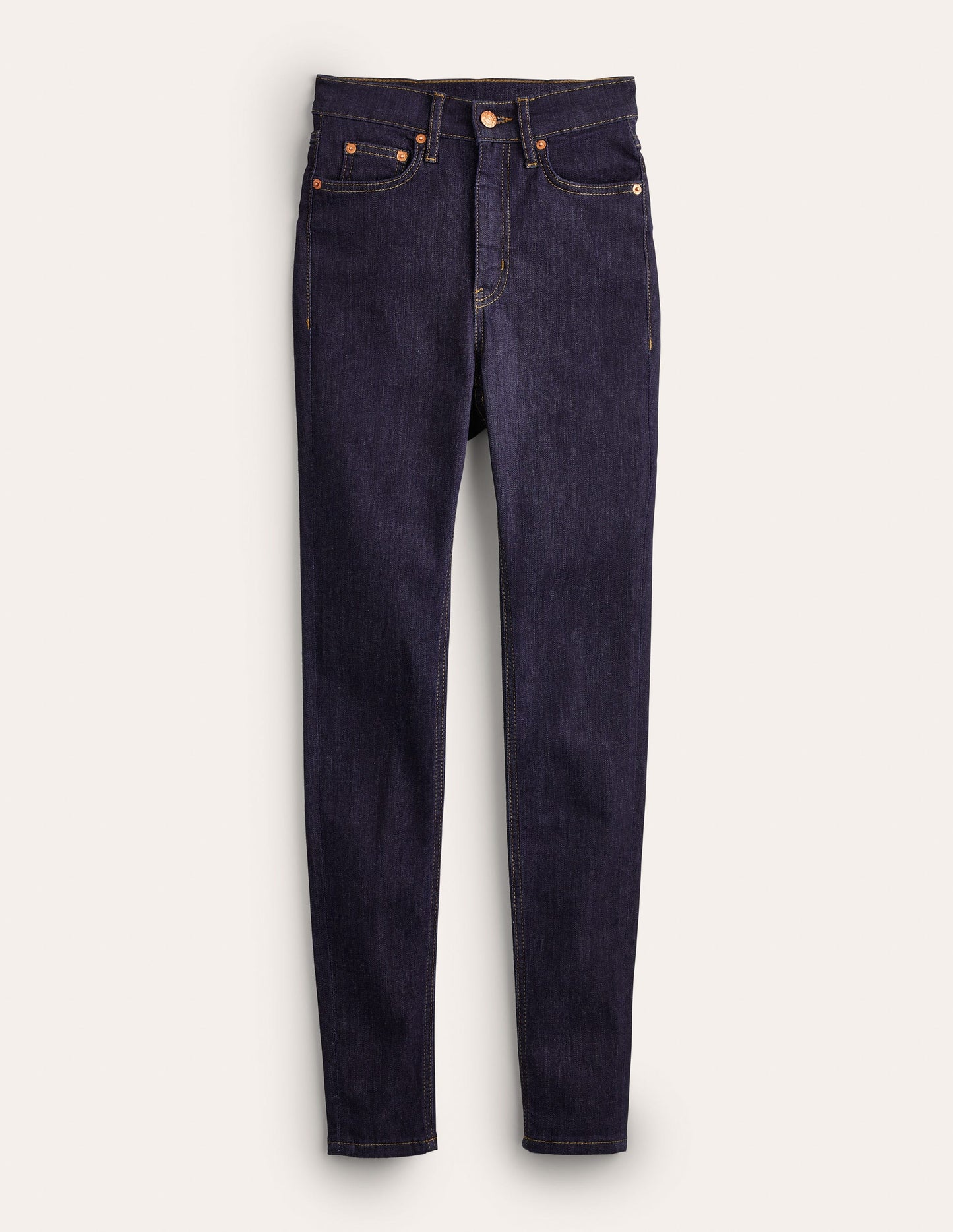 High Rise Skinny Jeans-Indigo