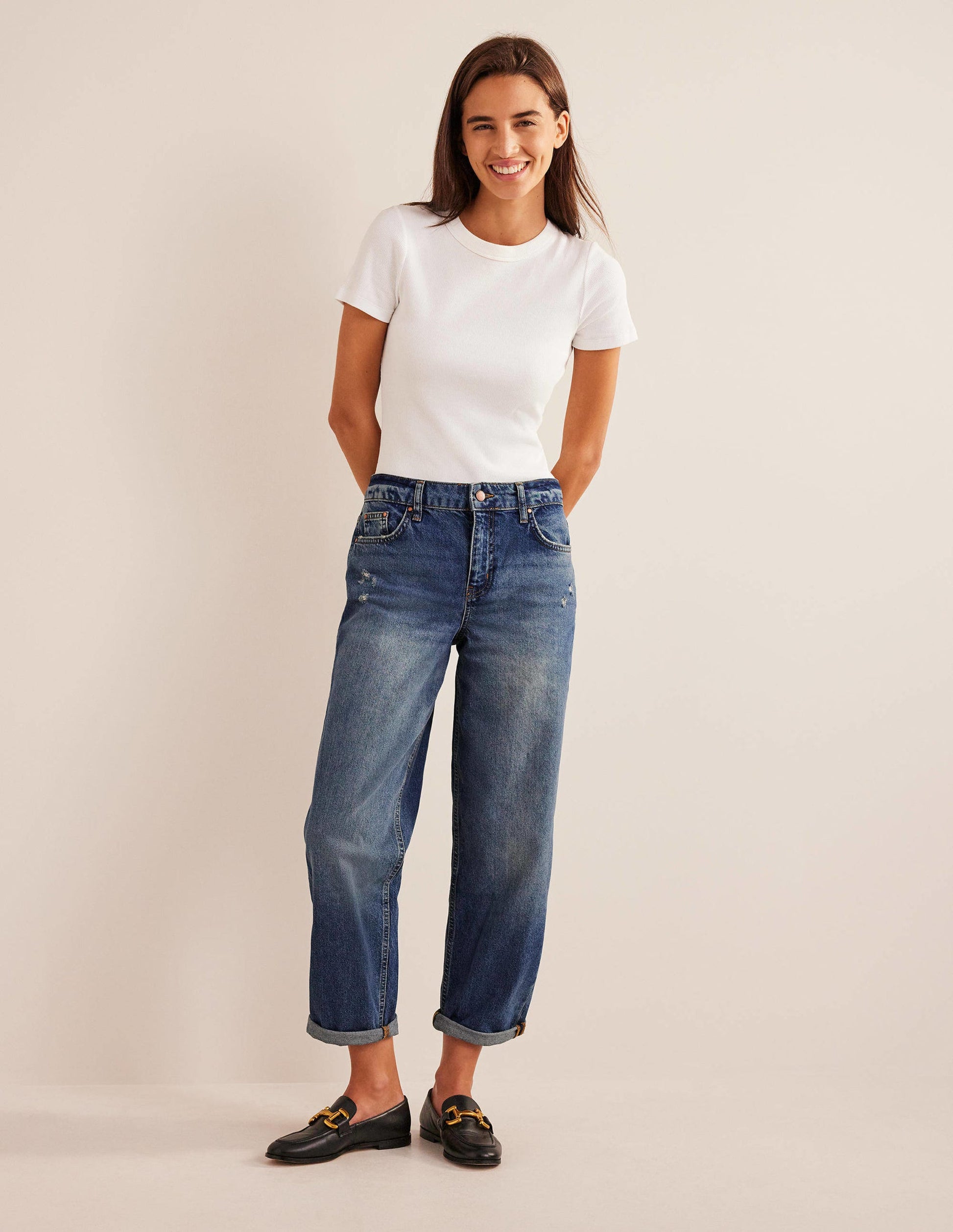 Boyfriend Jeans-Light Vintage-1