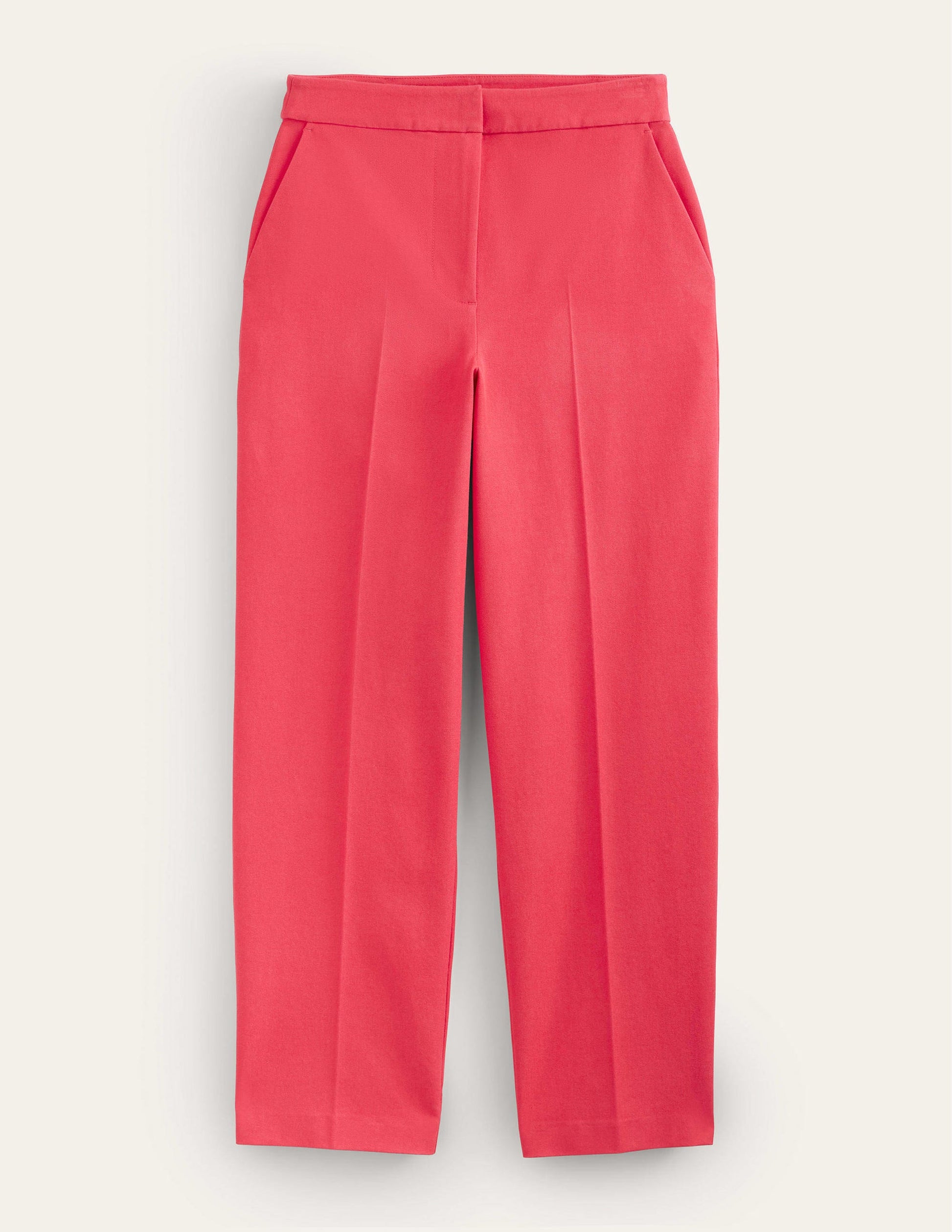 Bi-Stretch Tapered Trousers-Camellia-6