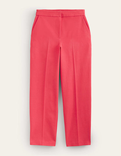Bi-Stretch Tapered Trousers-Camellia-6