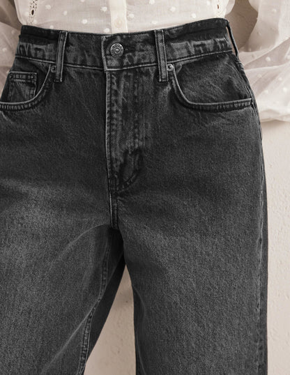 Boyfriend Jeans-Black-5