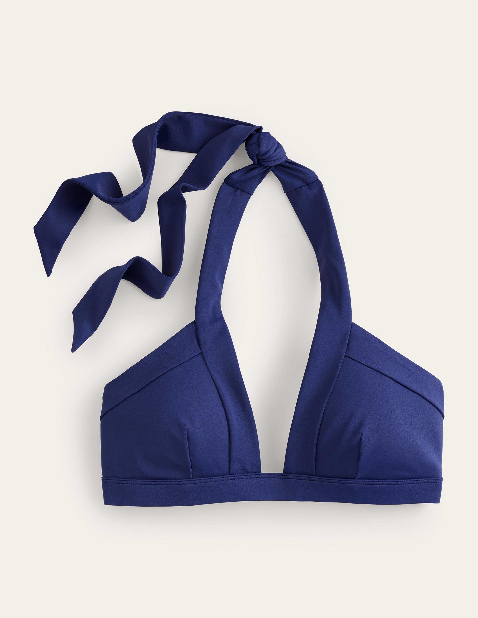 Ithaca Halter Bikini Top-French Navy-2