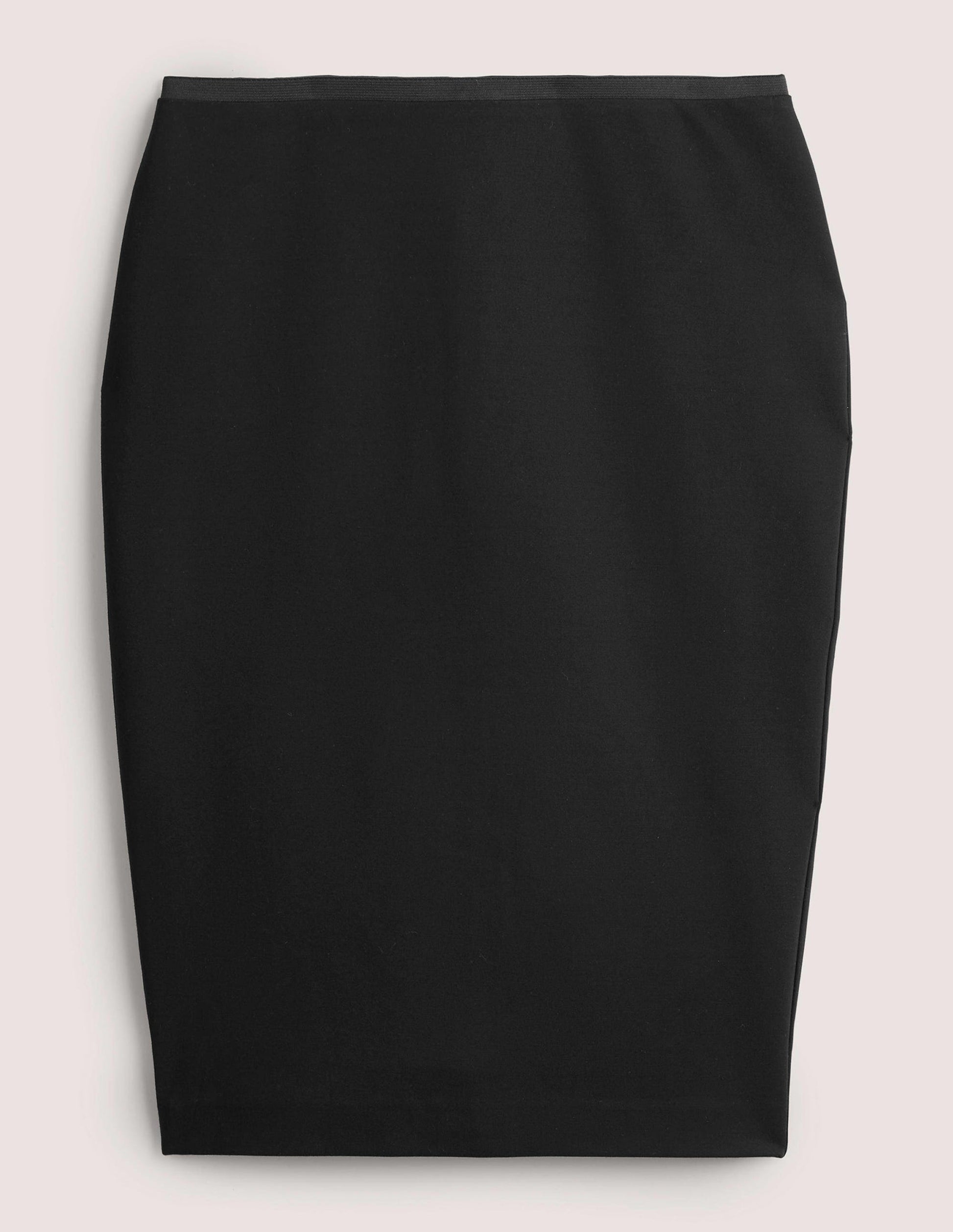 Hampshire Ponte Skirt-Black-5
