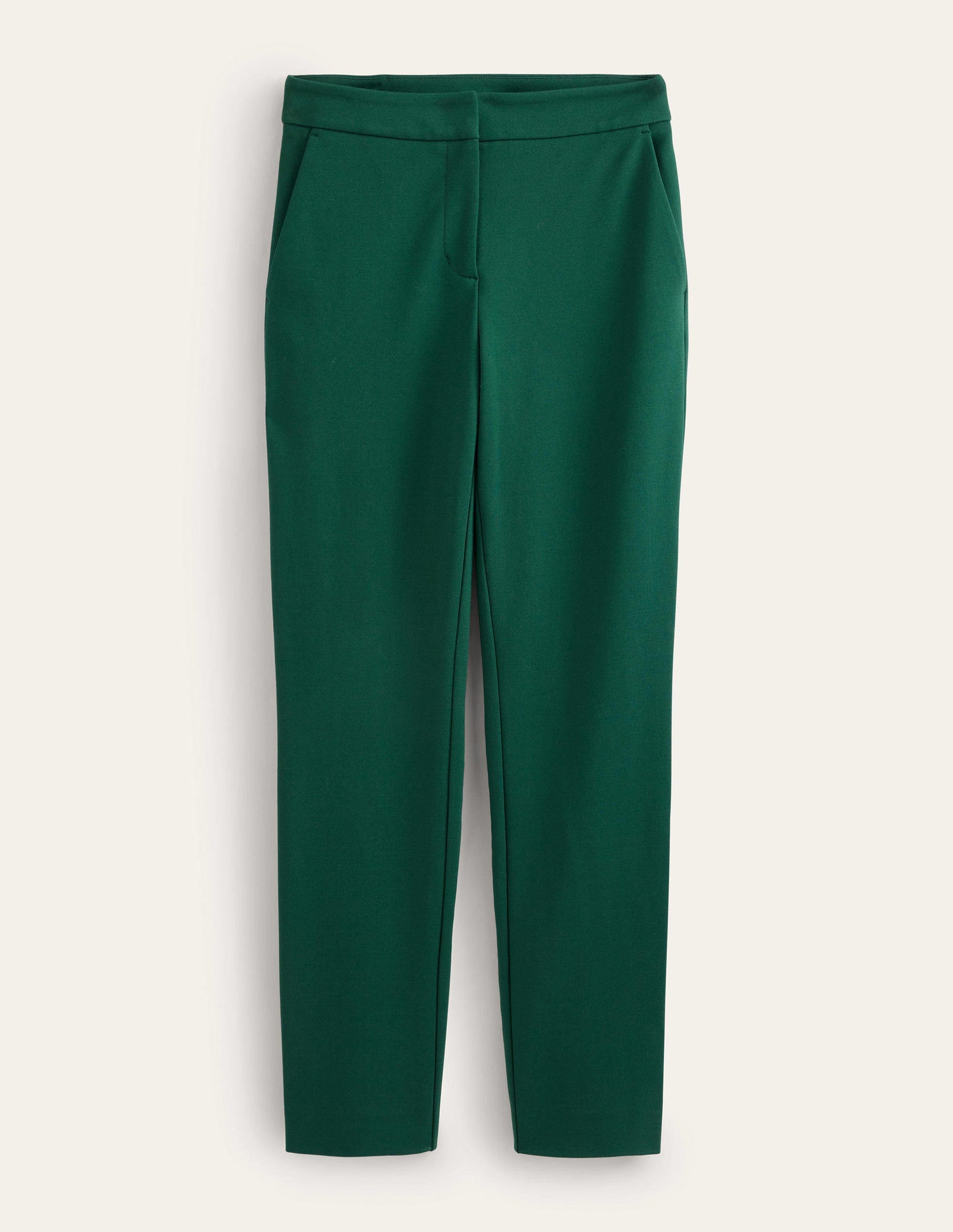 Hampshire 7/8 Ponte Trousers-Emerald Night-6