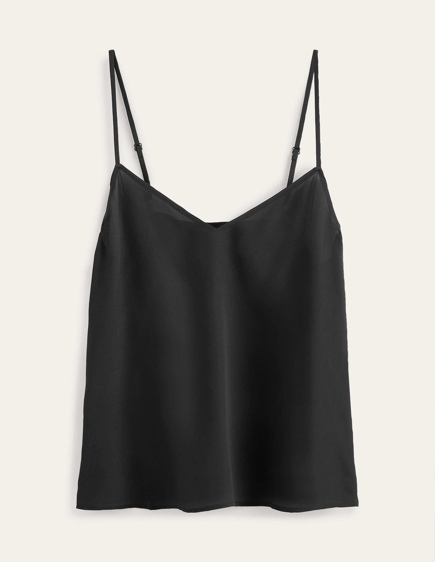 Silk Cami-Black