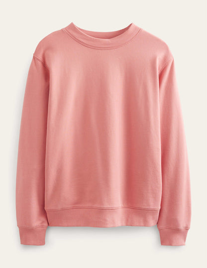 Oversized Sweatshirt-Rose Pink