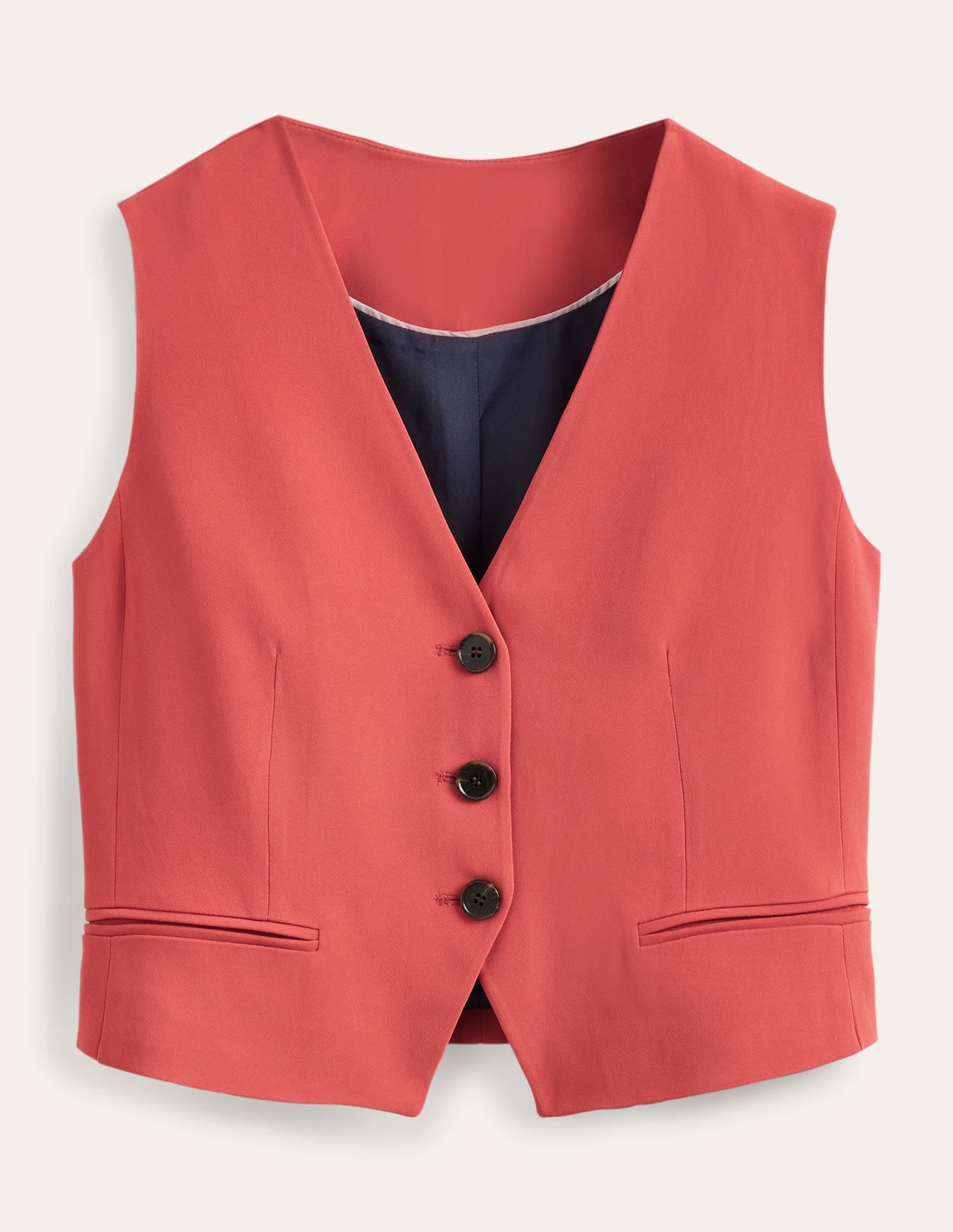Fluid Tailored Waistcoat-Fox - Image 5