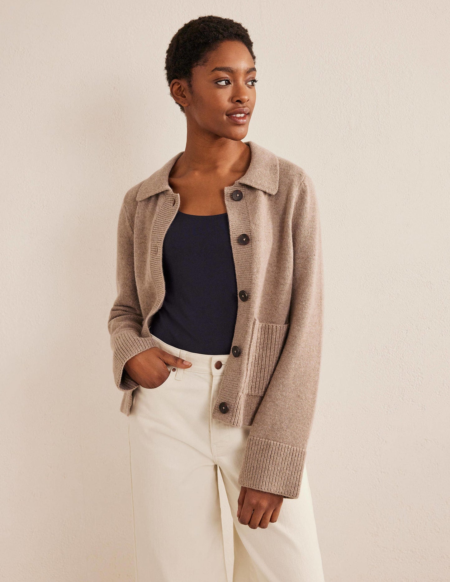 Double Layer Front Top-Navy