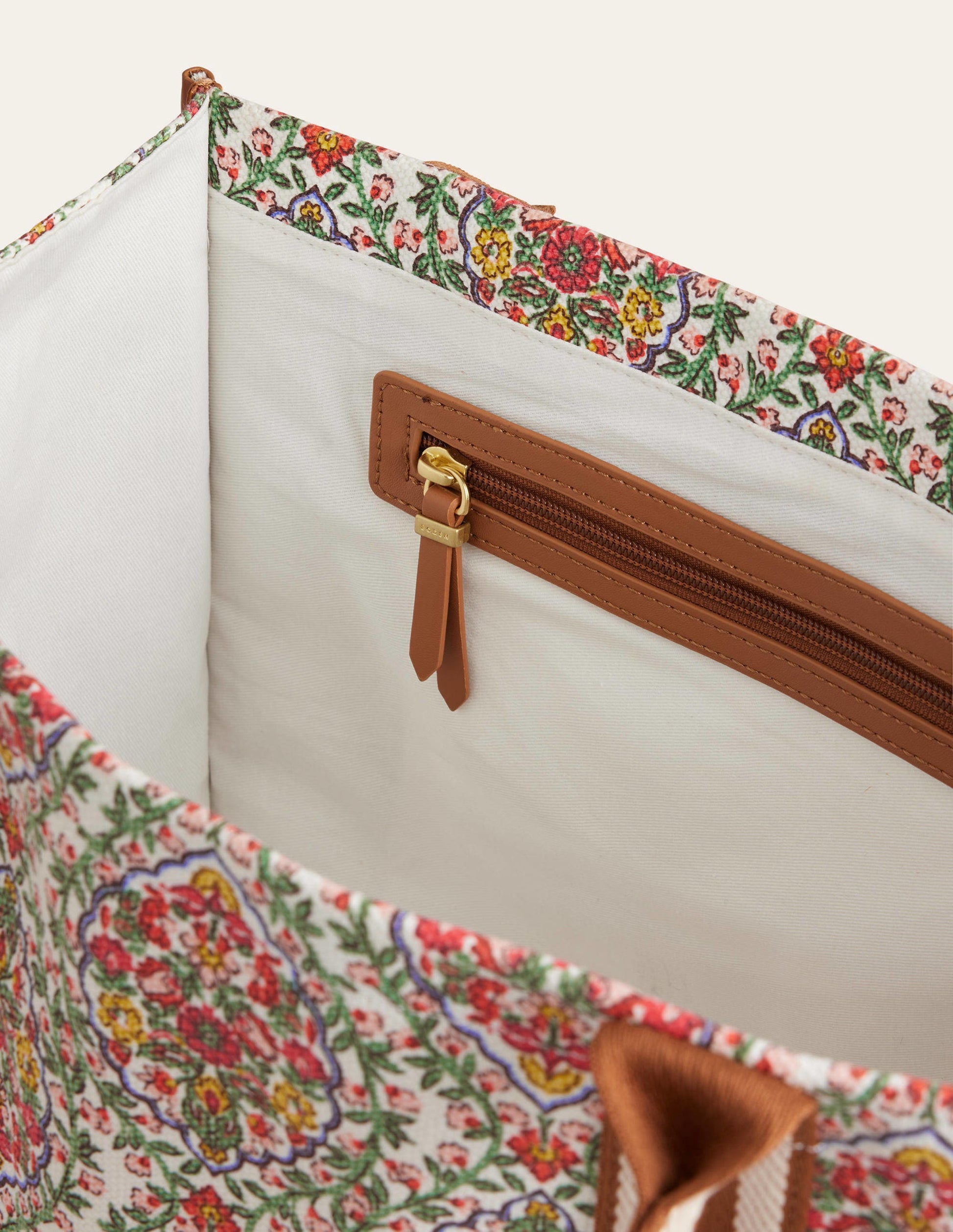 Tilda Canvas Tote Bag-Multi Vine, Terrace-5