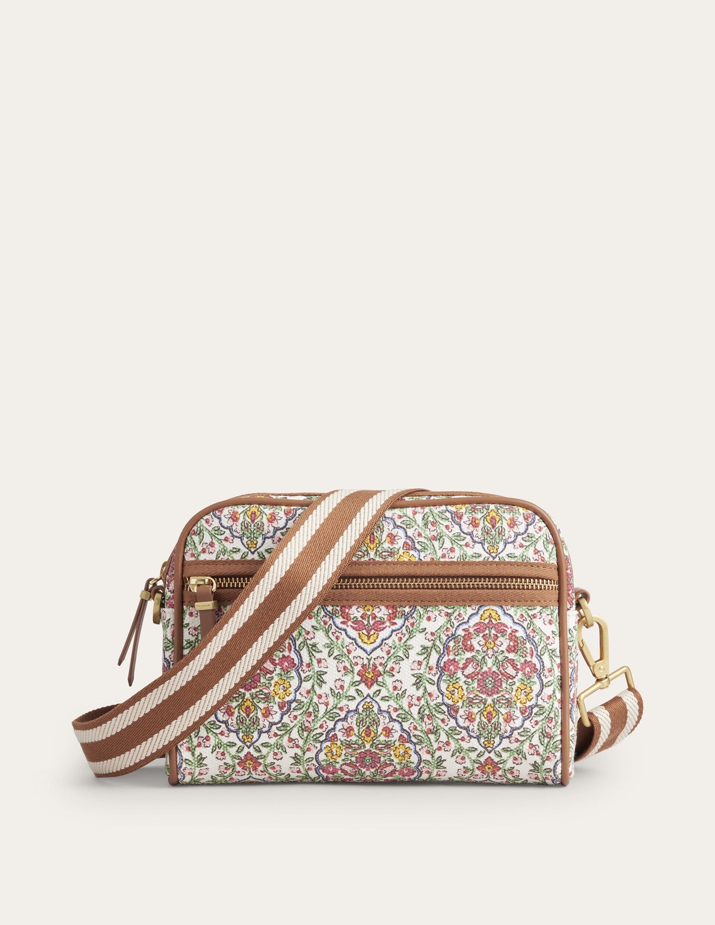 Canvas Cross-Body Bag-Multi Vine, Terrace