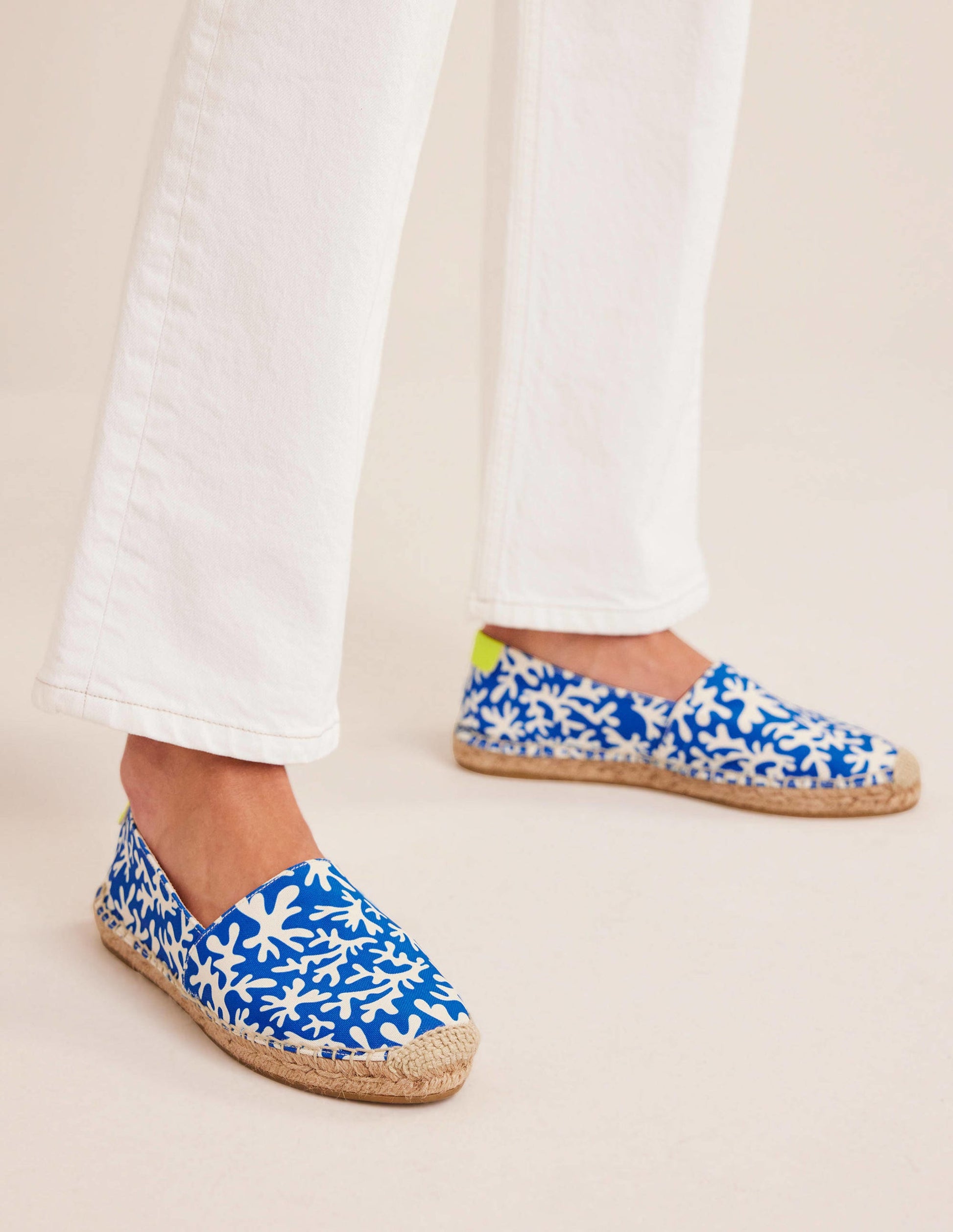 Classic Flat Espadrilles-Moroccan Blue-1