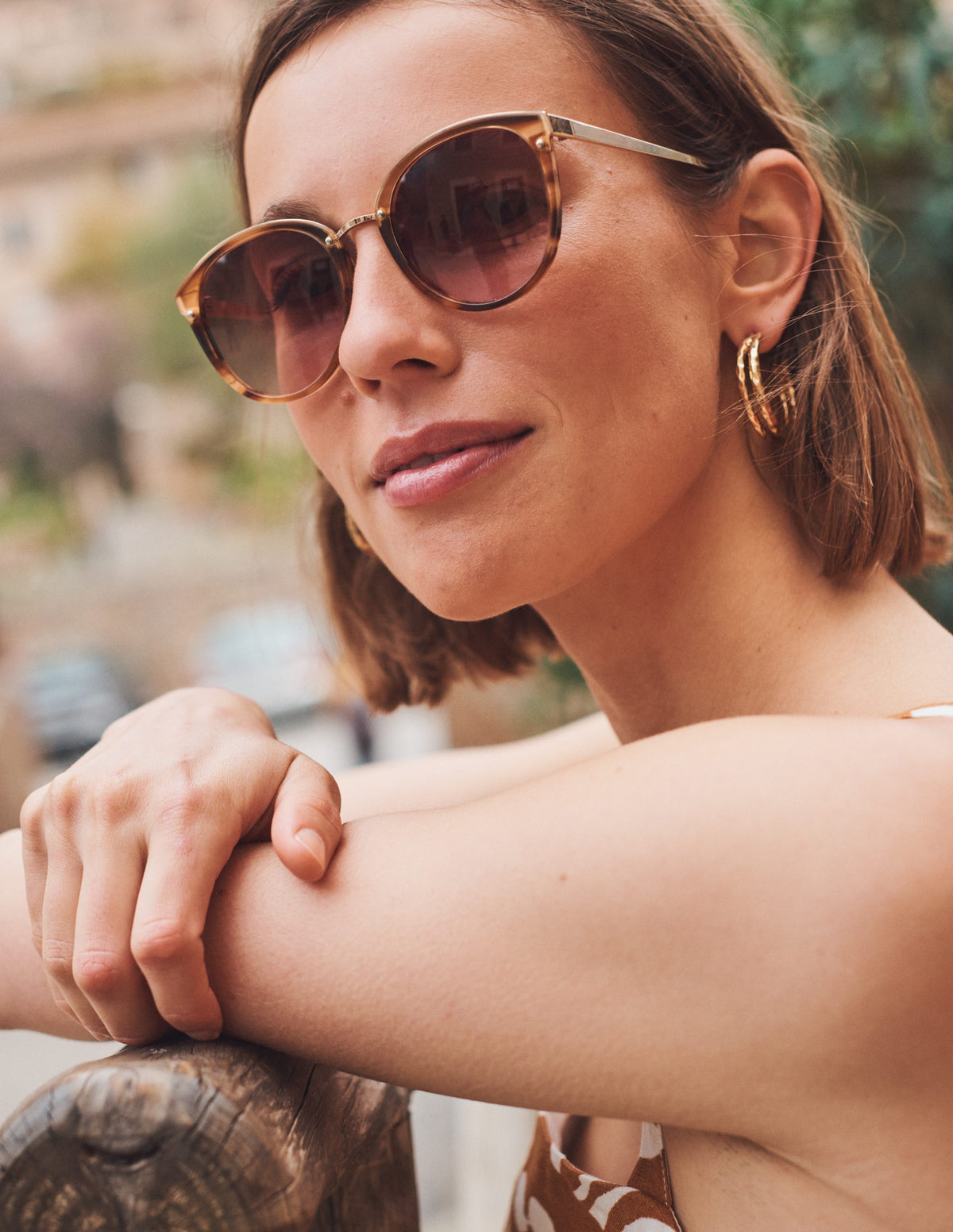 Tort Sunglasses-Tort - Image 5