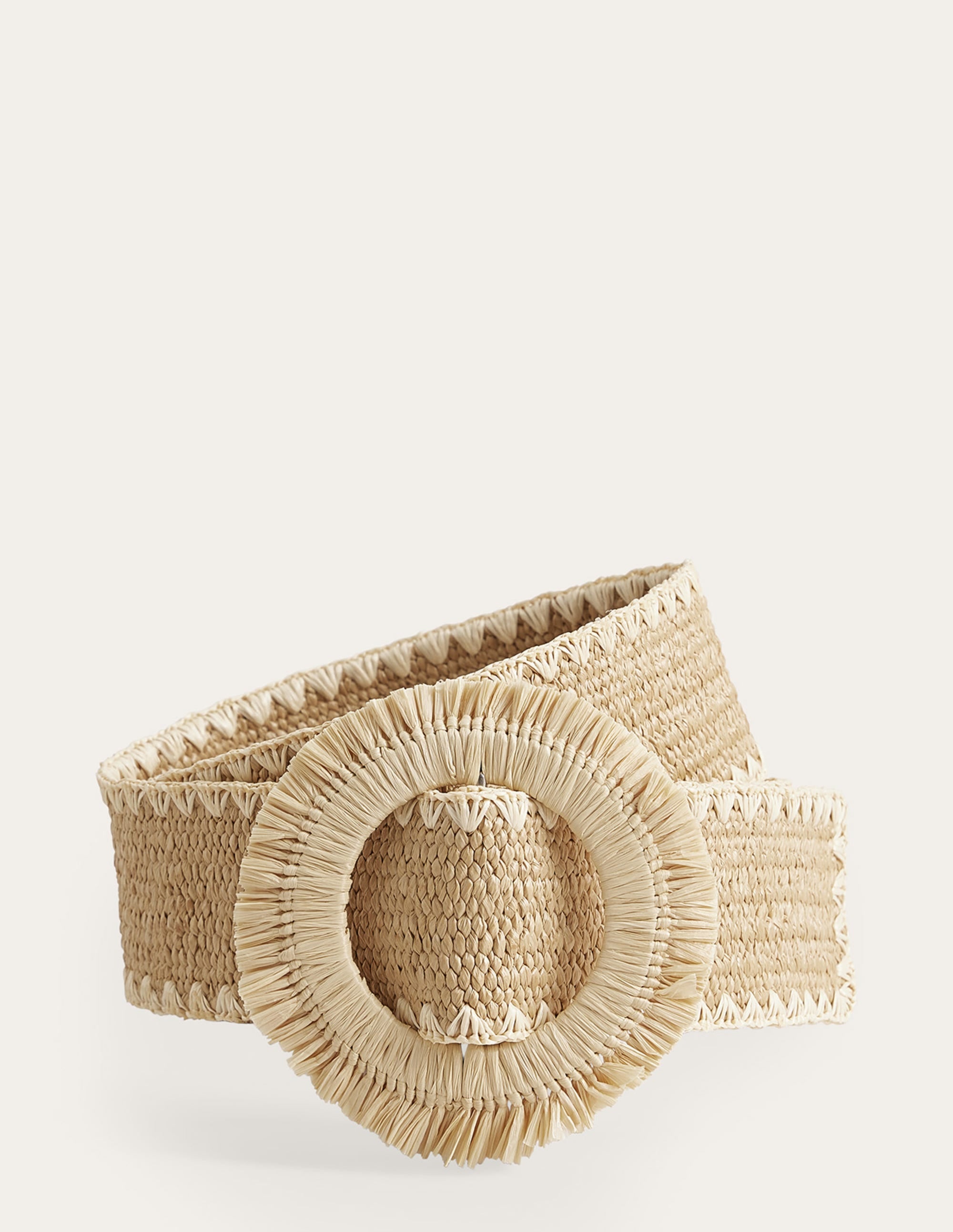 Raffia Belt-Neutral - Image 2