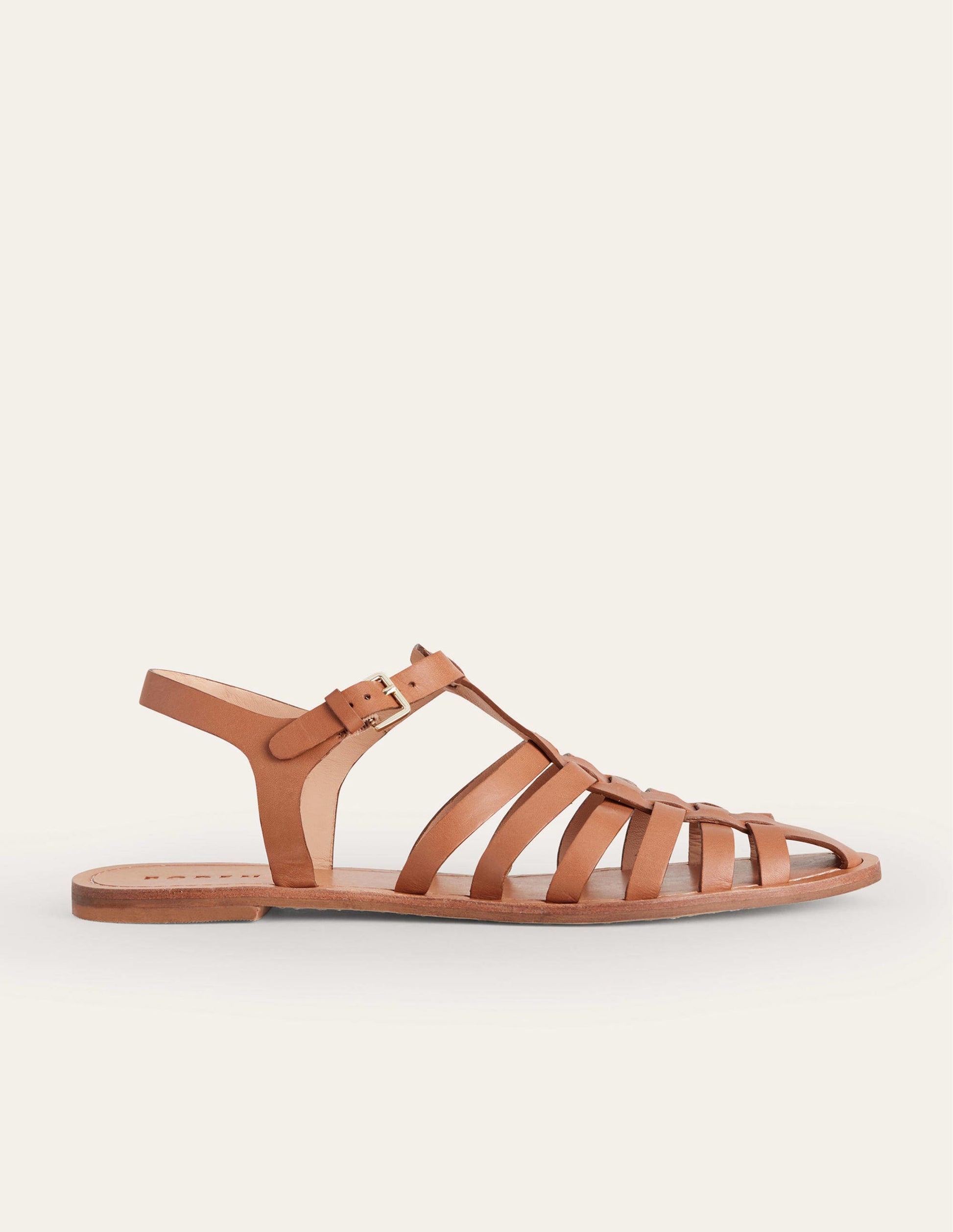 Traditional Fisherman Sandals-Tan-2