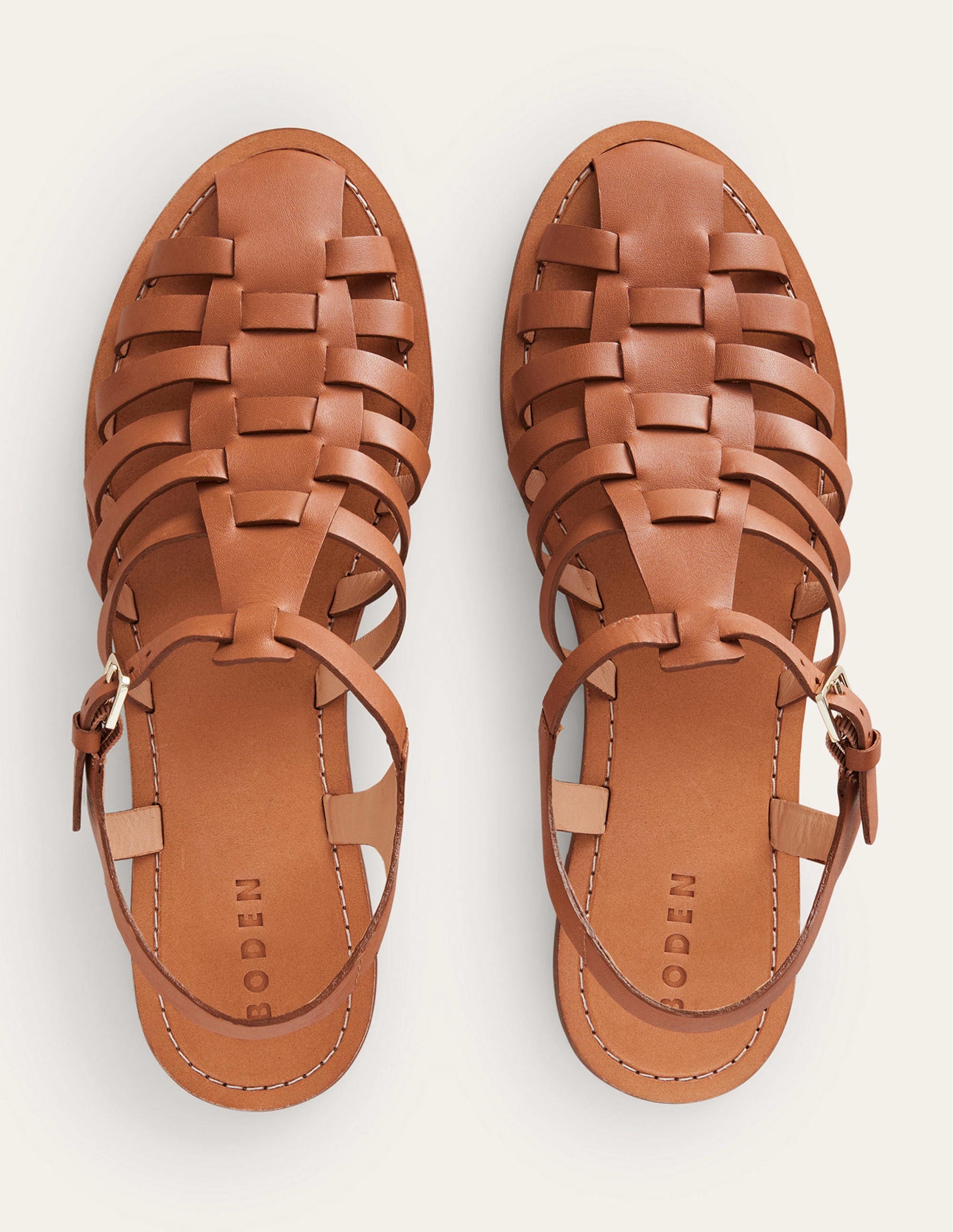 Traditional Fisherman Sandals-Tan-5