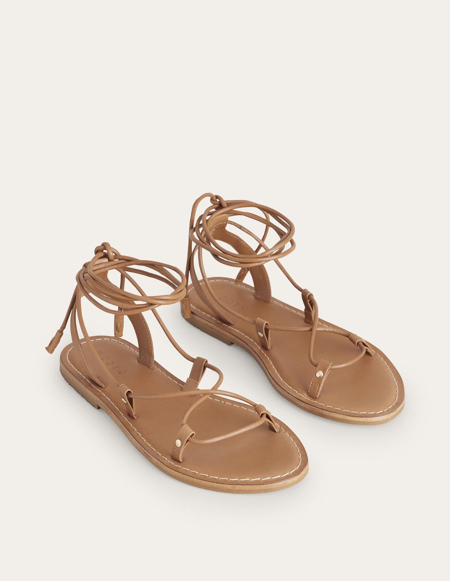 Scarf Wrap Sandals-Multi, Vine Terrace/ Tan