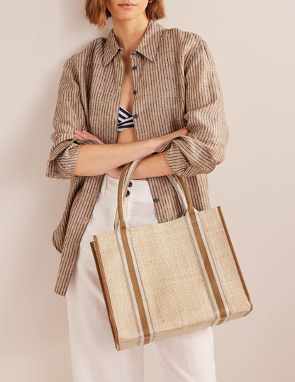Raffia Tote Bag-Raffia-2