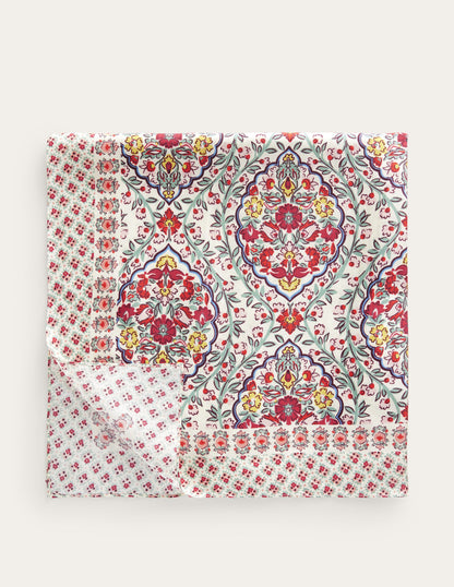 Silk Scarf-Multi, Vine Terrace-3