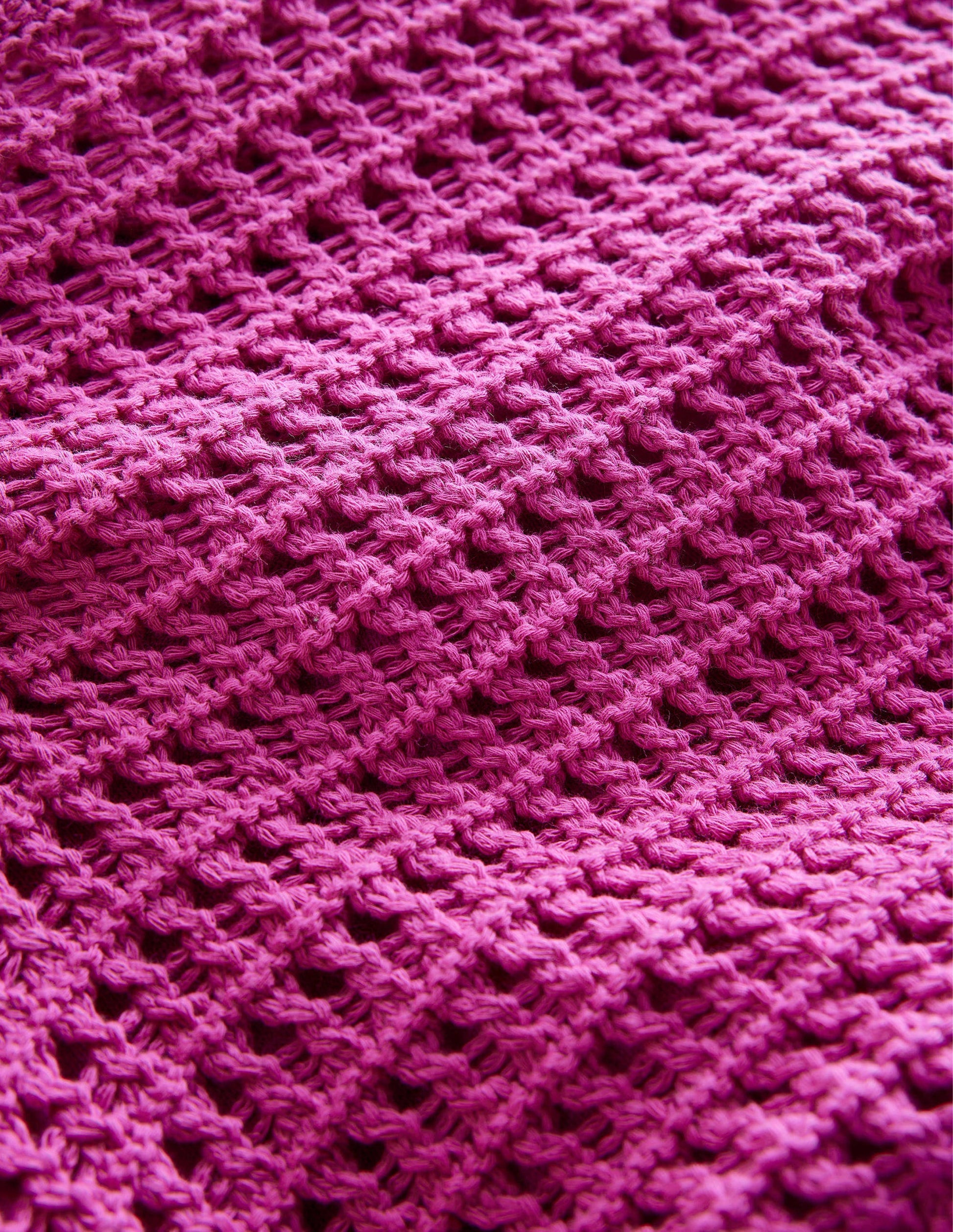 Crochet Knit Dress-Rose Violet-6