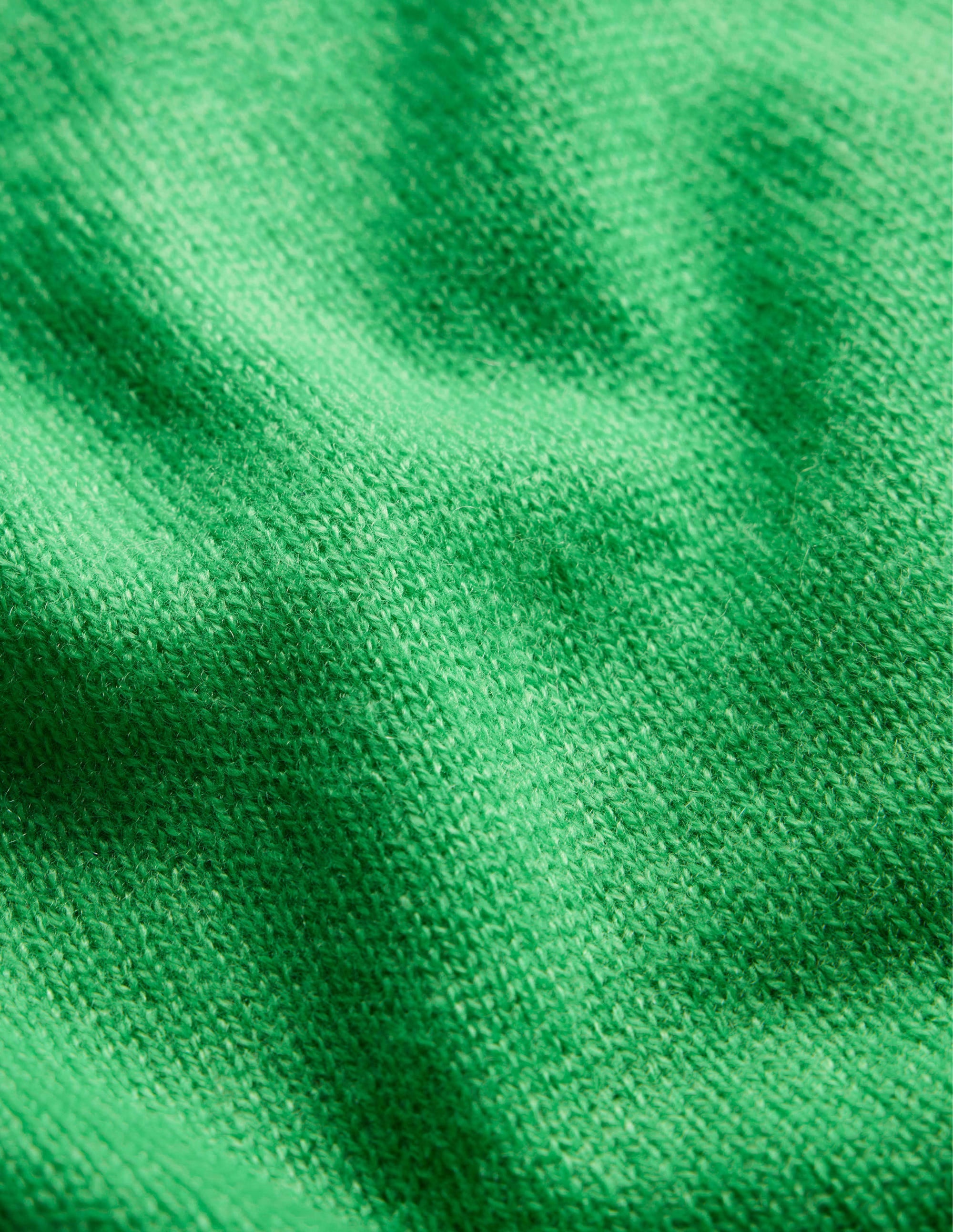 Cashmere Boyfriend Crew Jumper-Bright Green - Image 6