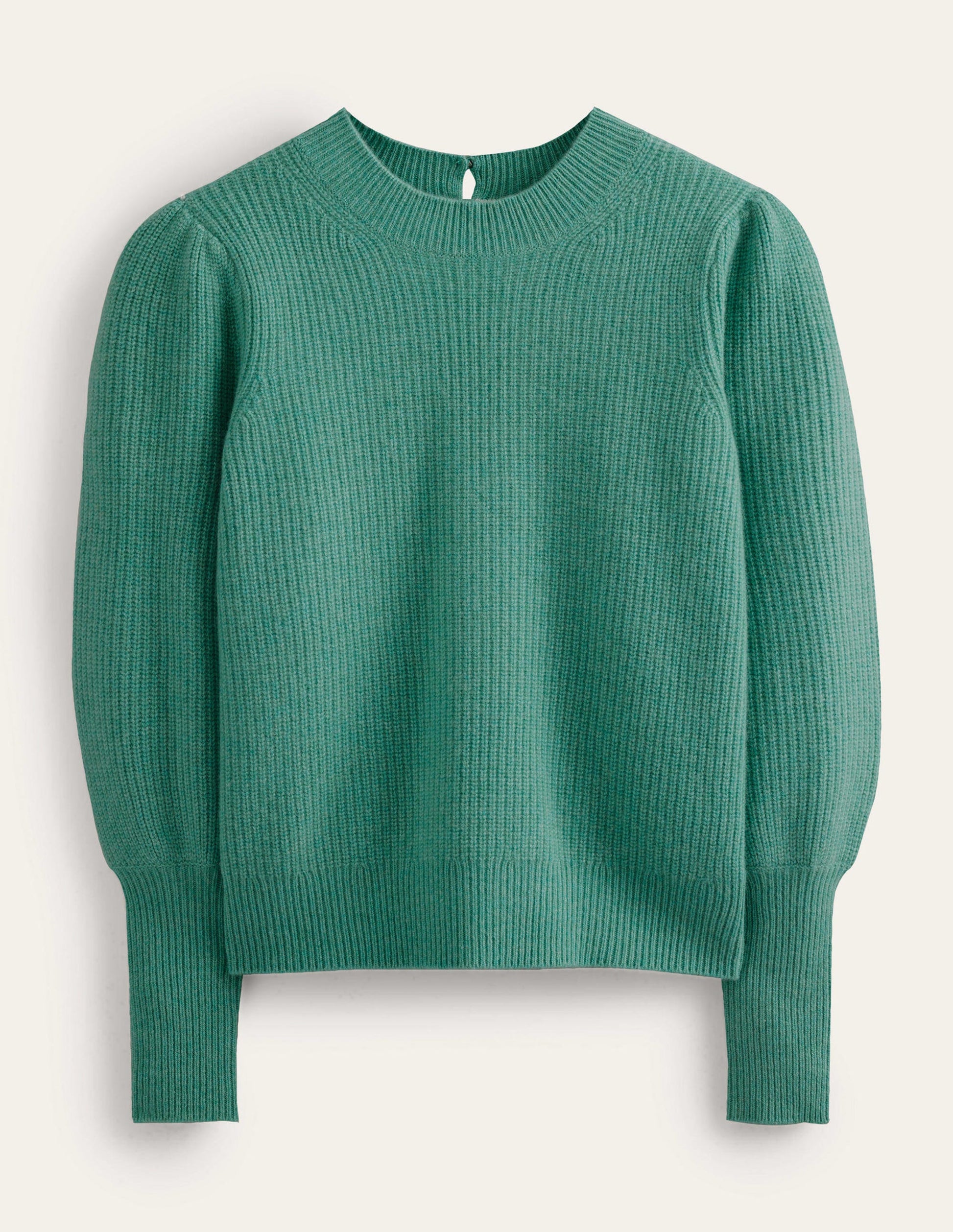 Key-Hole Cashmere Jumper-Indian Ocean-5