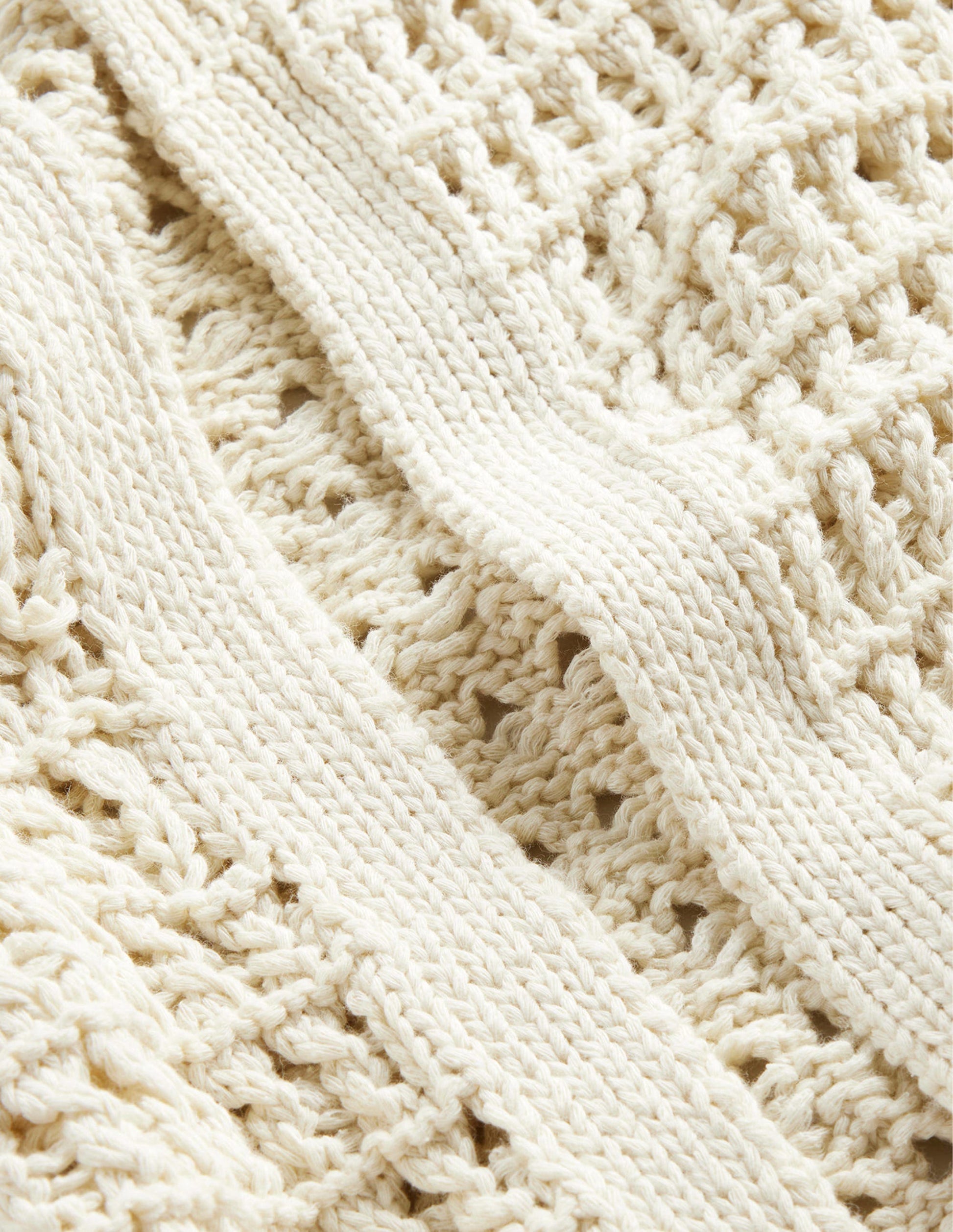 Crochet Coatigan-Warm Ivory-6