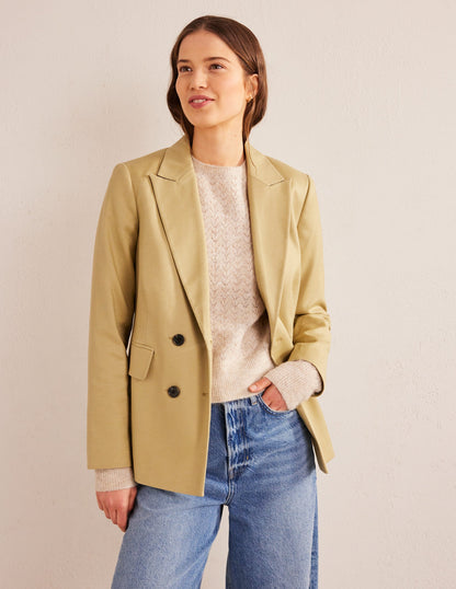 Fluffy Pointelle Jumper-Oatmeal Melange-5