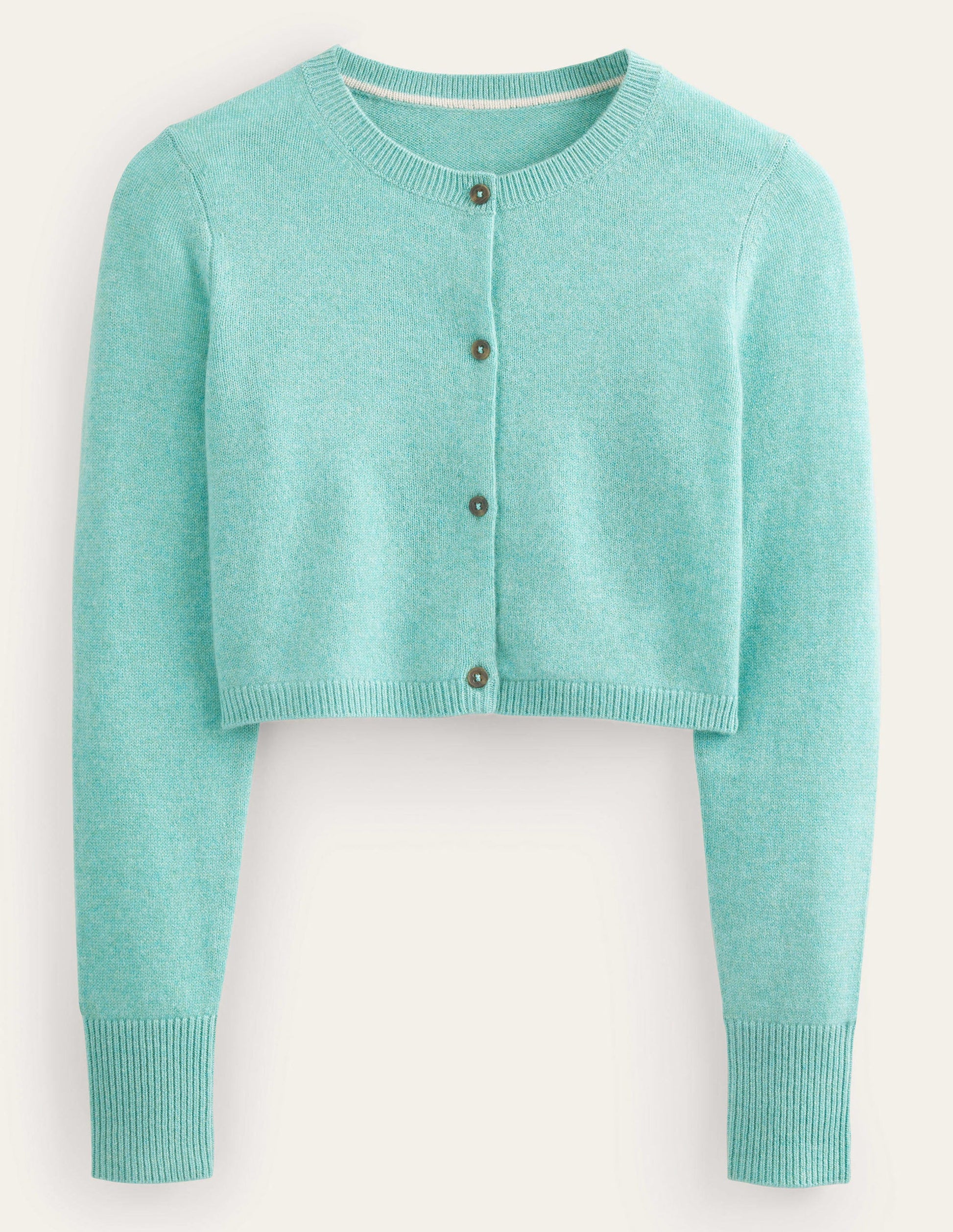 Cropped Cashmere Cardigan-Indian Ocean-5