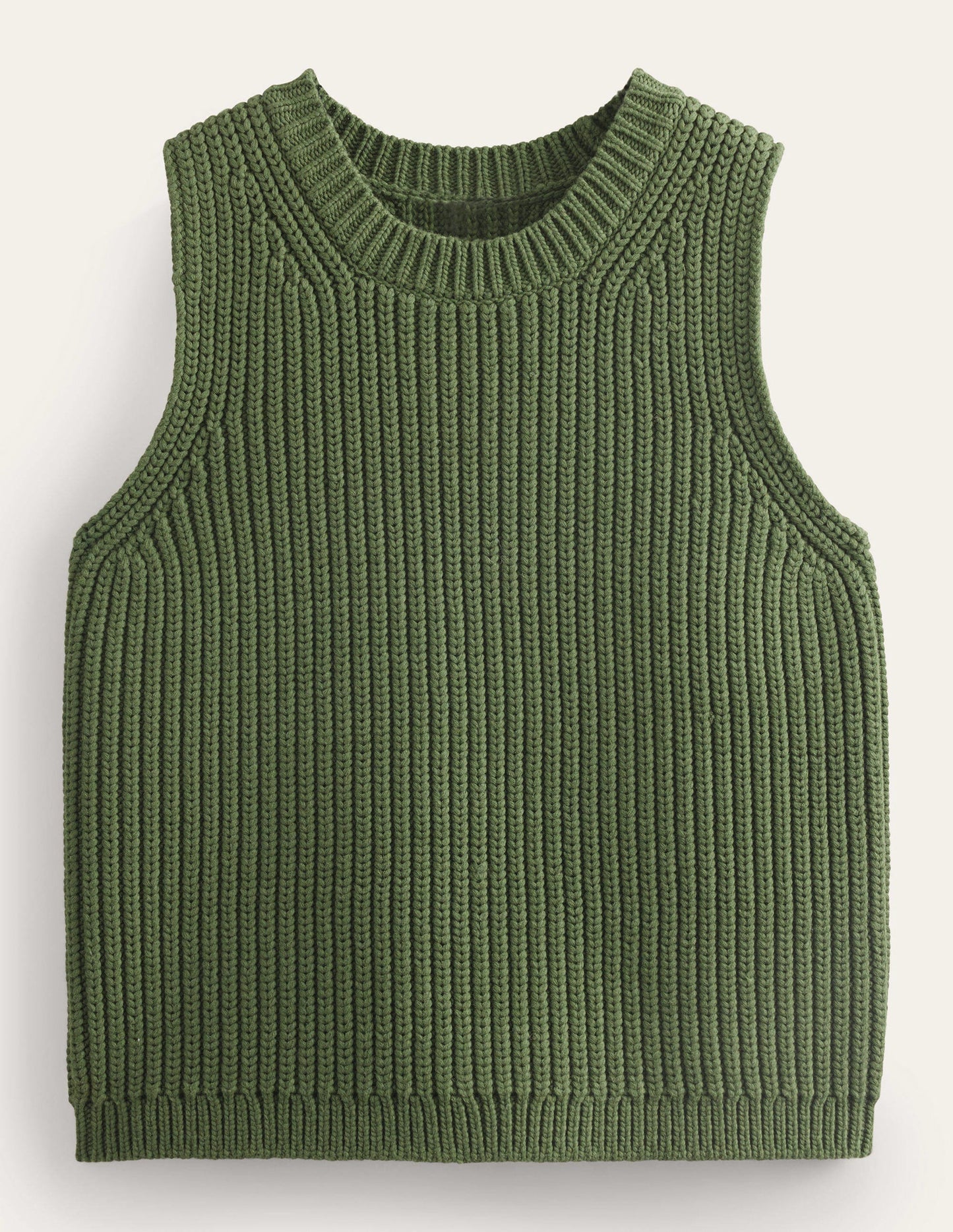 Chunky Ribbed Tank-Spruce