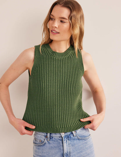 Chunky Ribbed Tank-Spruce-1