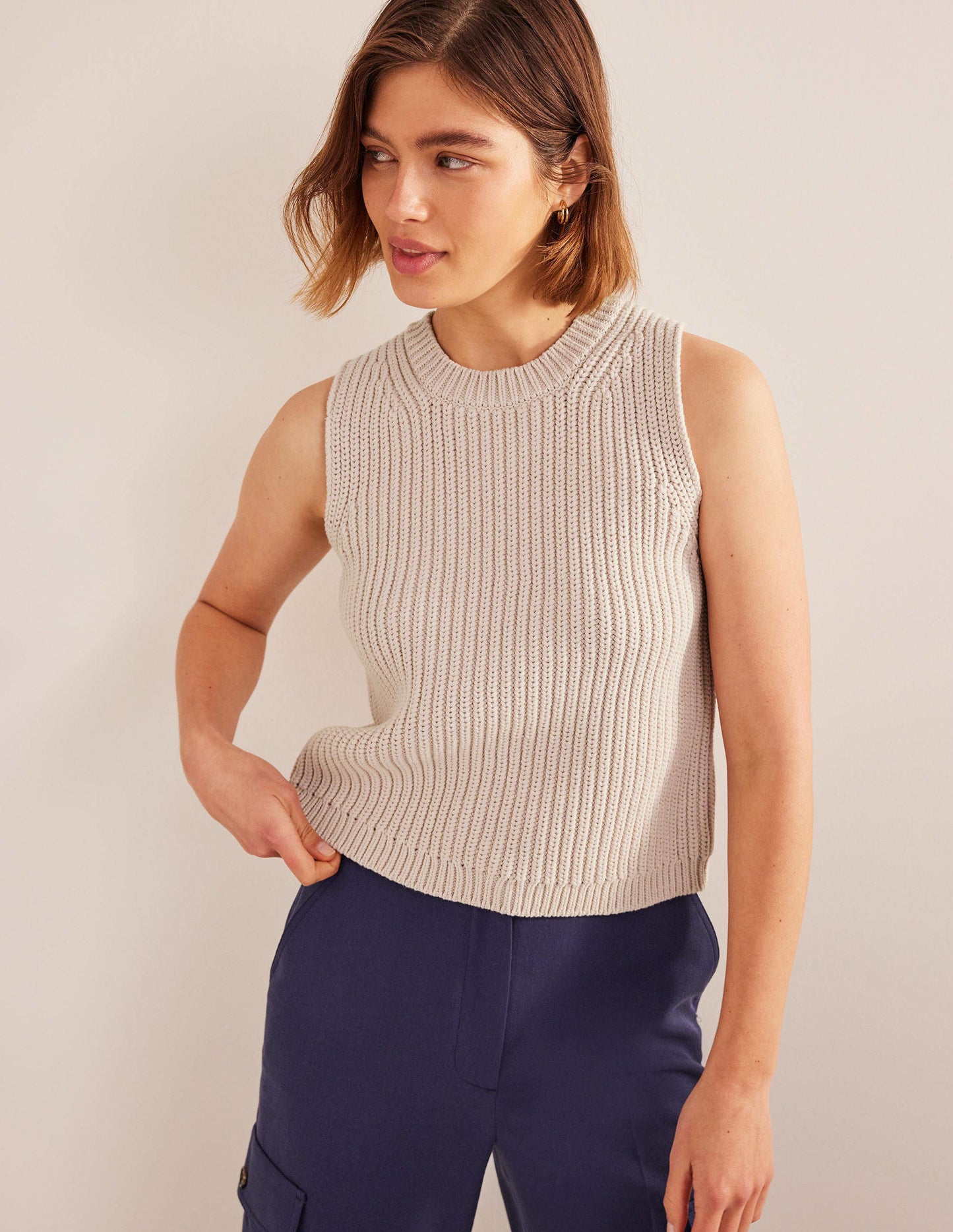 Chunky Ribbed Tank-Rope