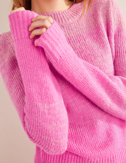 Fluffy Jumper-Pink Ombre-2